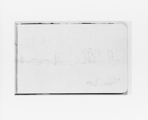 Mountain Landscape Sketch (from Sketchbook)