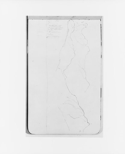 Sketch of Mountains and Lake (from Sketchbook)