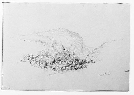 Delaware Water Gap '64 (Mount Tammany) (from Sketchbook)