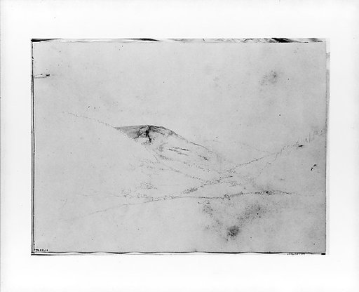 Mountain View [Catskills?] (from Sketchbook)