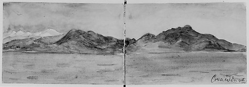 Corsica, 1904 (from Sketchbook)