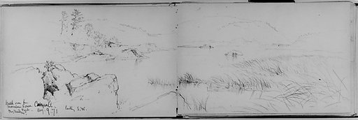 Cornwall, 1871 (from Sketchbook)