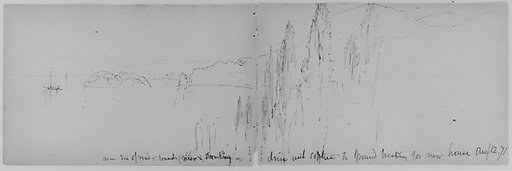 Storm King, 1871 (from Sketchbook)