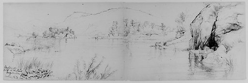 Bog Meadow, West Point, 1871 (from Sketchbook)