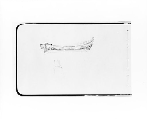 Sketch of a Rowboat (from Sketchbook)