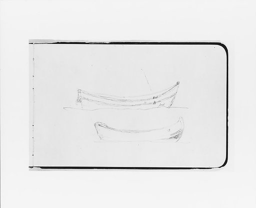 Two Rowboats (from Sketchbook)