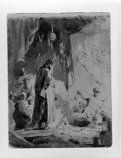 Raising of Lazarus (from Sketchbook)