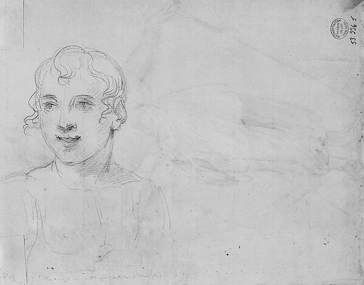 Half-Length Figure Sketch