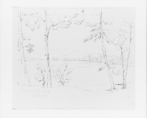 Upper End, Lake George (from Sketchbook)