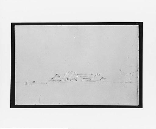 Village and Mountain (from Sketchbook)