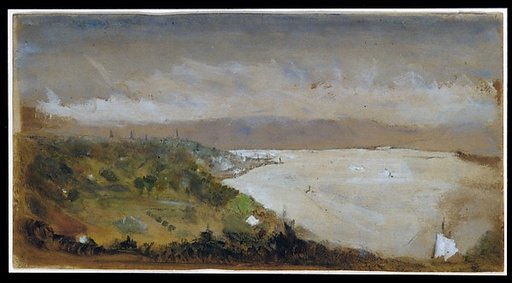 View of the Hudson River from the Catskills
