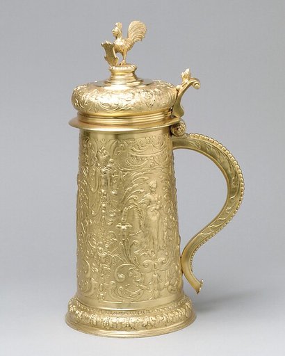 Tankard with cover