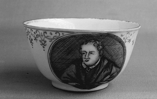 Teabowl and saucer