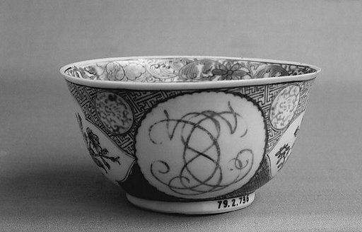 Teabowl and saucer