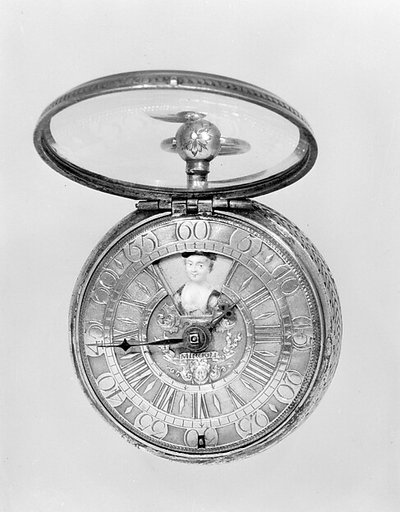 Watch with revolving portraits
