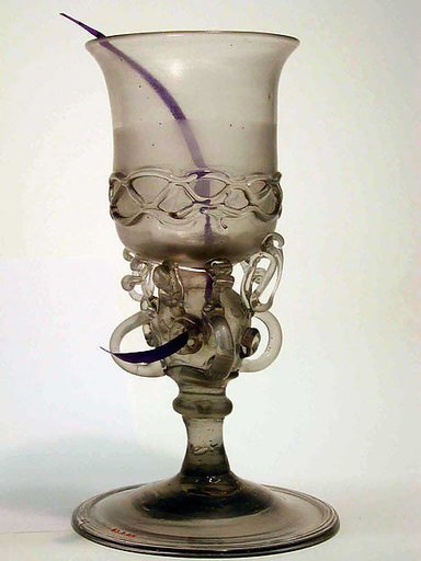 Joke wineglass