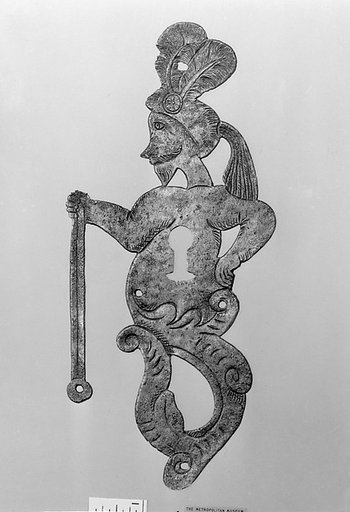 Pair of keyhole escutcheons