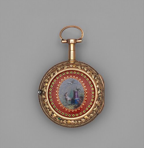 Watch with calendar