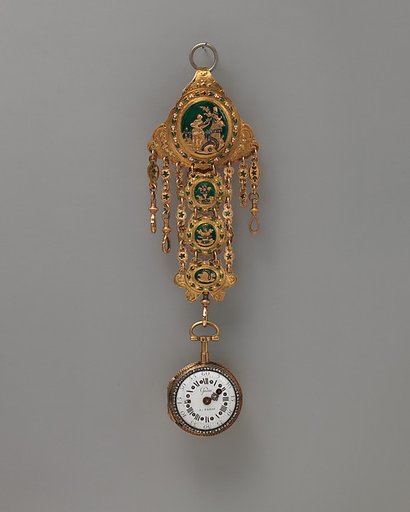Watch and chatelaine