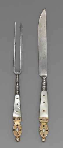 Table knife and fork