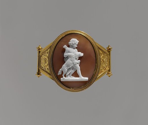 Cupid with a Dog
