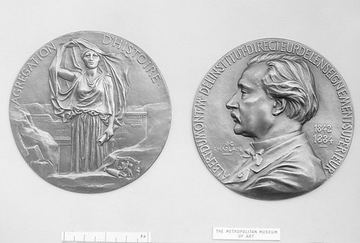 In honor of Albert Dumont, superintendent of Higher Education in France, 1884