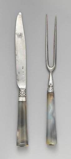Table knife and fork