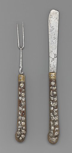 Folding knife and fork