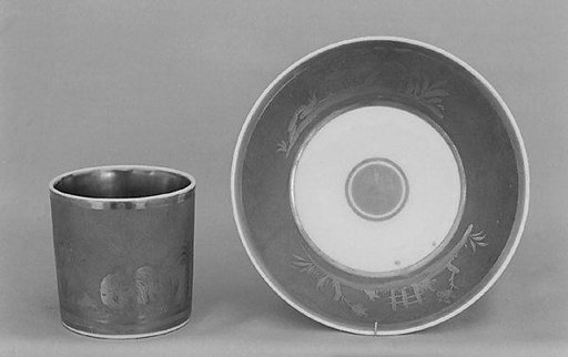 Cup and saucer