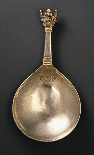Crown-top spoon (one of three)