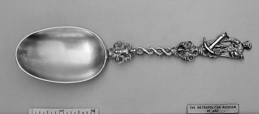Figure-top spoon