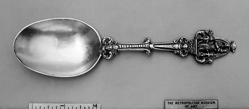 Figure-top spoon