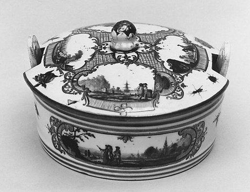 Butter dish with cover