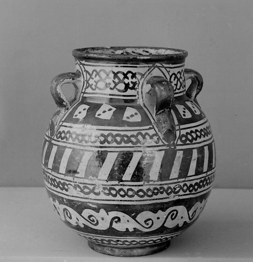 Four-handled vase