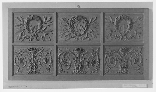 Set of six panels