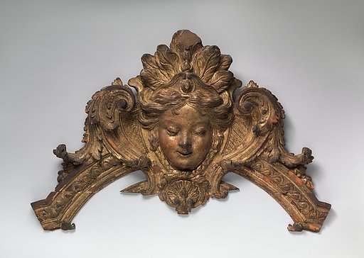 Mirror frame fragment