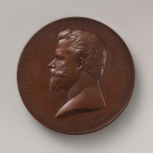 To Commemorate the Reception by the City of London of King Victor Emanuel, of Sardinia, December 4, 1855