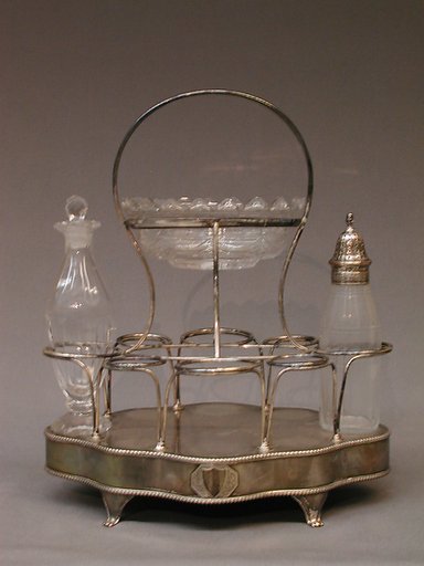 Cruet and soy frame