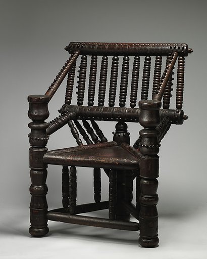 Turned chair