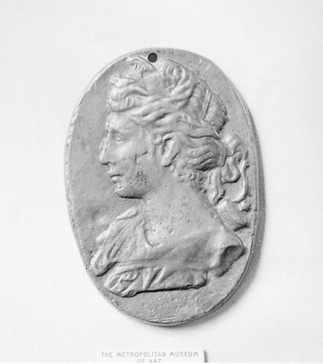 Ancient-style plaquette of Diana