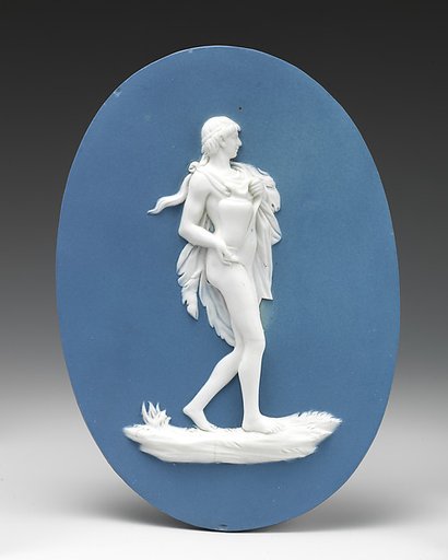 Bacchic youth carrying a wine jug