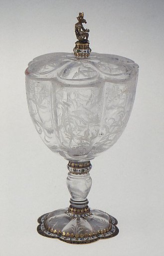 Vase with cover