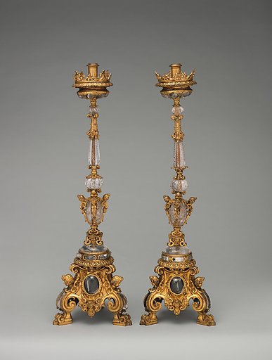 Altar candlestick (one of a pair)