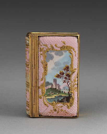 Book-shaped snuffbox