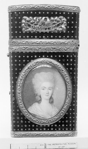 Souvenir with portrait of a woman