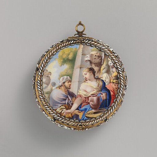 Watch with scenes from the story of Rebekah at the well