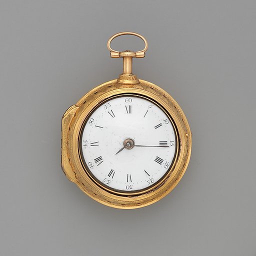 Pair-case clock-watch
