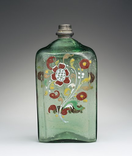 Bottle with top
