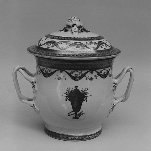 Sugar bowl with cover