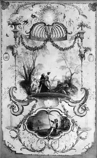 July and August (part of a set illustrating months of the year)